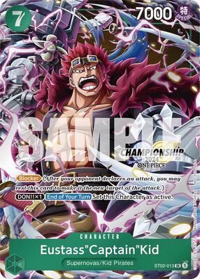 Eustass"Captain"Kid (CS 2024 Celebration Pack) card from One Piece Promotion Cards