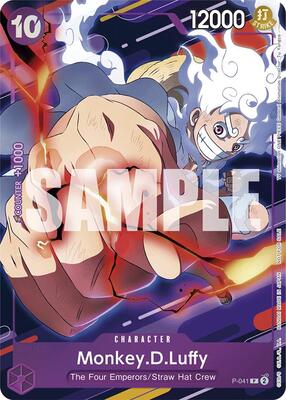 Monkey.D.Luffy (CS 2024 Participation) card from One Piece Promotion Cards