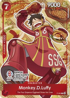 Monkey.D.Luffy (Bandai Card Games Fest 24-25) card from One Piece Promotion Cards