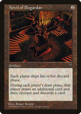 Anvil of Bogardan card from Visions
