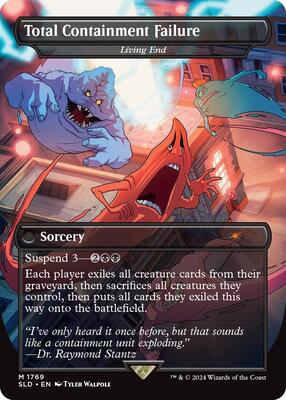 Total Containment Failure - Living End card from Secret Lair Drop Series