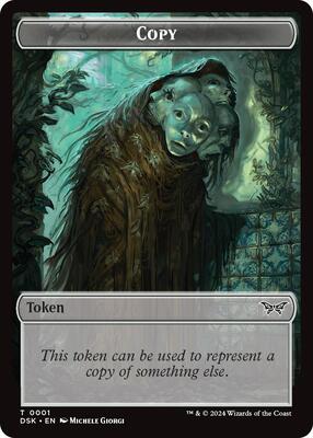 Copy Token card from Duskmourn: House of Horror