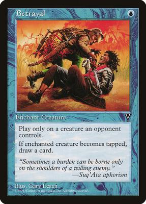 Betrayal card from Visions