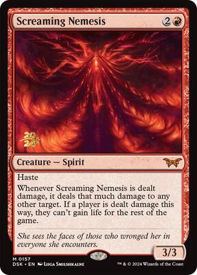Screaming Nemesis card from Prerelease Cards
