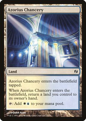 Azorius Chancery card from Duel Decks: Venser vs. Koth