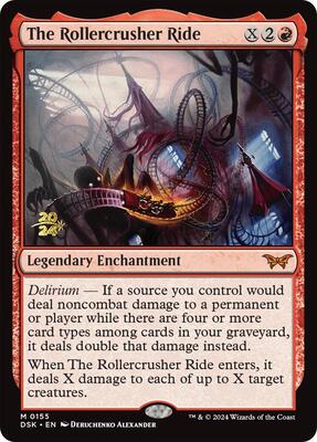 The Rollercrusher Ride (0155) card from Prerelease Cards