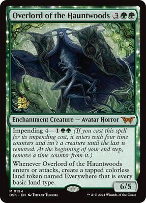 Overlord of the Hauntwoods card from Prerelease Cards