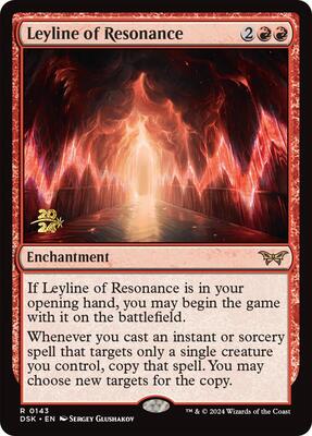 Leyline of Resonance card from Prerelease Cards