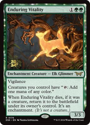 Enduring Vitality card from Prerelease Cards