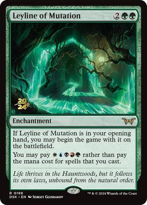 Leyline of Mutation card from Prerelease Cards