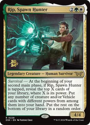 Rip, Spawn Hunter card from Prerelease Cards