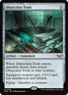 Dissection Tools card from Prerelease Cards