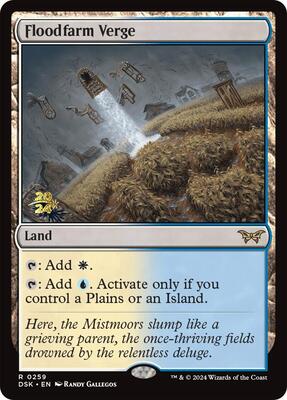 Floodfarm Verge card from Prerelease Cards