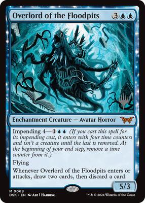 Overlord of the Floodpits card from Promo Pack: Duskmourn: House of Horror