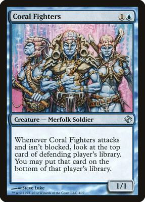 Coral Fighters card from Duel Decks: Venser vs. Koth