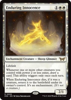 Enduring Innocence card from Promo Pack: Duskmourn: House of Horror
