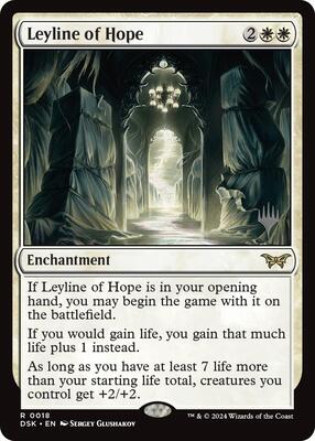 Leyline of Hope card from Promo Pack: Duskmourn: House of Horror