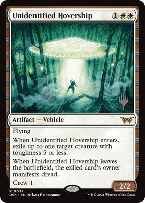 Unidentified Hovership card from Promo Pack: Duskmourn: House of Horror