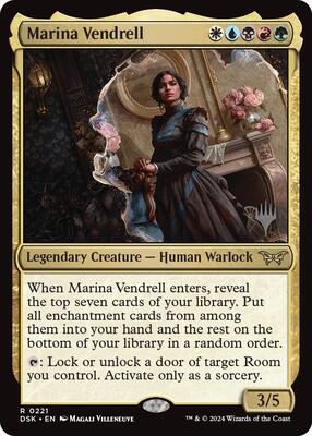 Marina Vendrell card from Promo Pack: Duskmourn: House of Horror