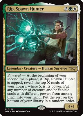 Rip, Spawn Hunter card from Promo Pack: Duskmourn: House of Horror