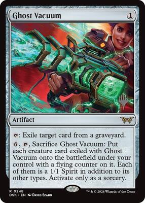 Ghost Vacuum card from Promo Pack: Duskmourn: House of Horror