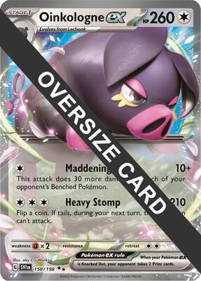 Oinkologne ex - 158/198 card from Jumbo Cards