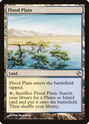 Flood Plain card from Duel Decks: Venser vs. Koth