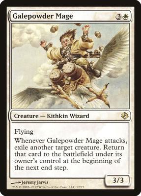 Galepowder Mage card from Duel Decks: Venser vs. Koth