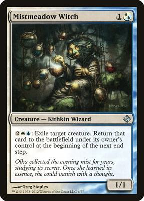 Mistmeadow Witch card from Duel Decks: Venser vs. Koth