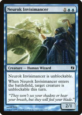 Neurok Invisimancer card from Duel Decks: Venser vs. Koth