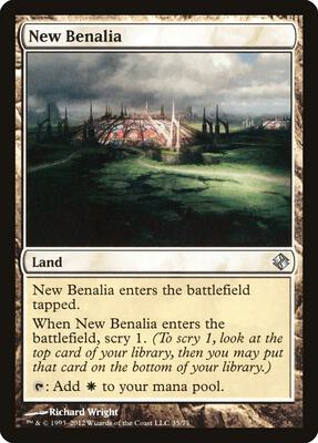New Benalia card from Duel Decks: Venser vs. Koth