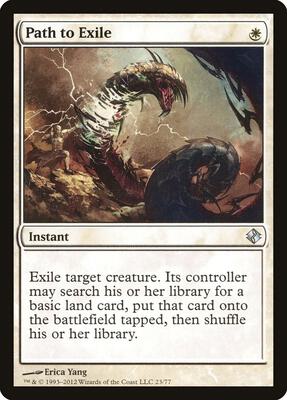 Path to Exile card from Duel Decks: Venser vs. Koth