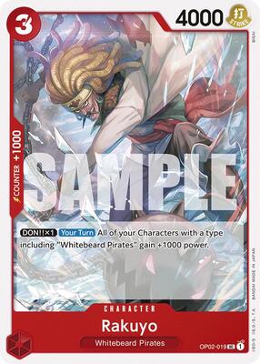 Rakuyo card from Starter Deck 15: RED Edward.Newgate