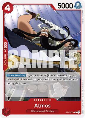 Atmos card from Starter Deck 15: RED Edward.Newgate