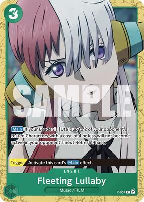 Fleeting Lullaby card from Starter Deck 16: GREEN Uta