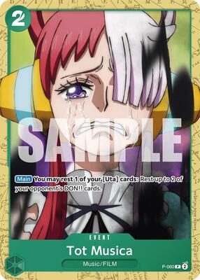 Tot Musica card from Starter Deck 16: GREEN Uta
