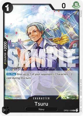 Tsuru card from Starter Deck 19: BLACK Smoker