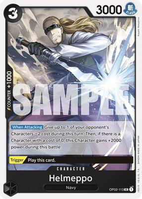 Helmeppo card from Starter Deck 19: BLACK Smoker
