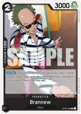 Brannew card from Starter Deck 19: BLACK Smoker