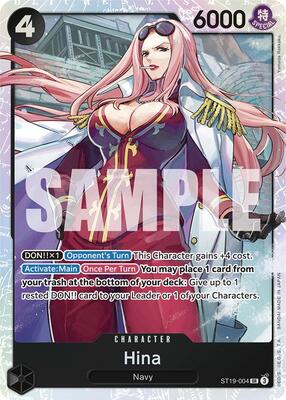 Hina card from Starter Deck 19: BLACK Smoker