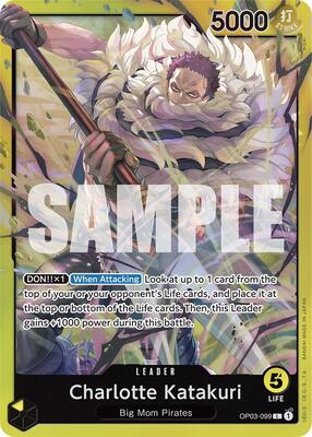 Charlotte Katakuri (OP03-099) card from Starter Deck 20: YELLOW Charlotte Katakuri