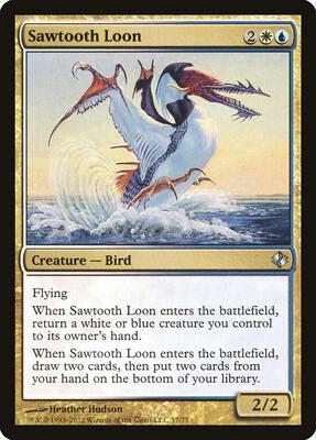Sawtooth Loon card from Duel Decks: Venser vs. Koth