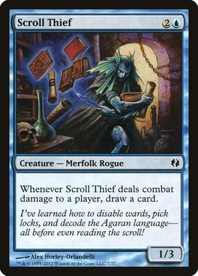 Scroll Thief card from Duel Decks: Venser vs. Koth