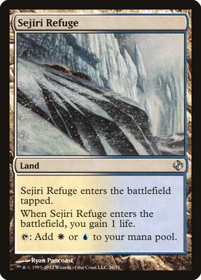 Sejiri Refuge card from Duel Decks: Venser vs. Koth