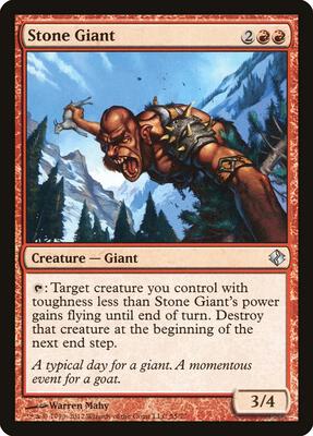 Stone Giant card from Duel Decks: Venser vs. Koth