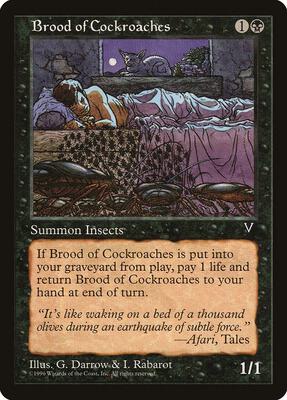 Brood of Cockroaches card from Visions