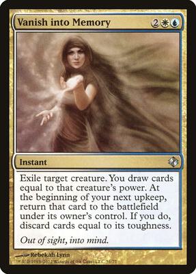 Vanish into Memory card from Duel Decks: Venser vs. Koth