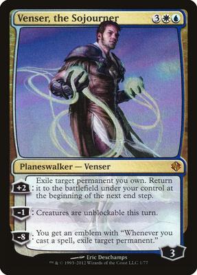 Venser, the Sojourner card from Duel Decks: Venser vs. Koth