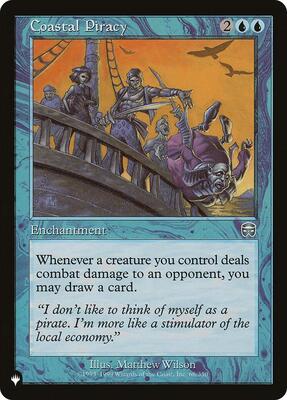 Coastal Piracy card from The List Reprints