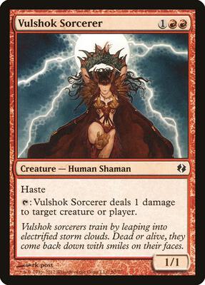 Vulshok Sorcerer card from Duel Decks: Venser vs. Koth